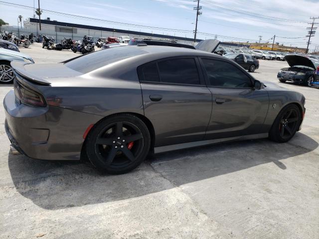 2C3CDXL98KH760653 - 2019 DODGE CHARGER SRT HELLCAT GRAY photo 3