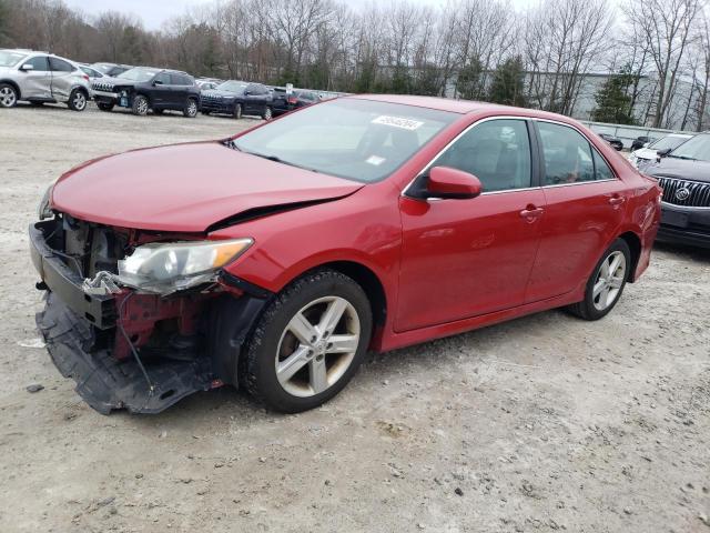 4T1BF1FK2DU715393 - 2013 TOYOTA CAMRY L RED photo 1