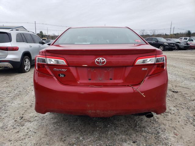 4T1BF1FK2DU715393 - 2013 TOYOTA CAMRY L RED photo 6
