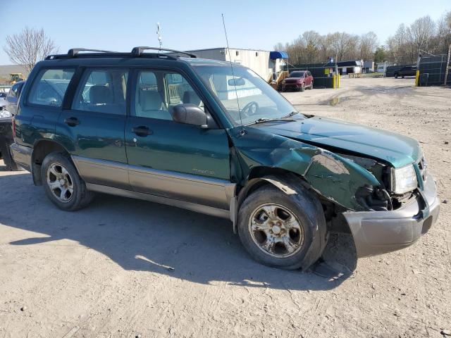 JF1SF6555WH767048 - 1998 SUBARU FORESTER S GREEN photo 4