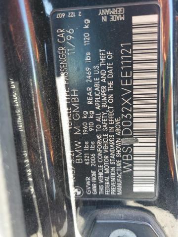 WBSCD032XVEE11121 - 1997 BMW M3 AUTOMATIC BLACK photo 13