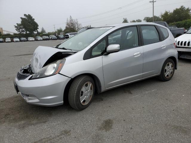 JHMGE8H39DC083170 - 2013 HONDA FIT SILVER photo 1