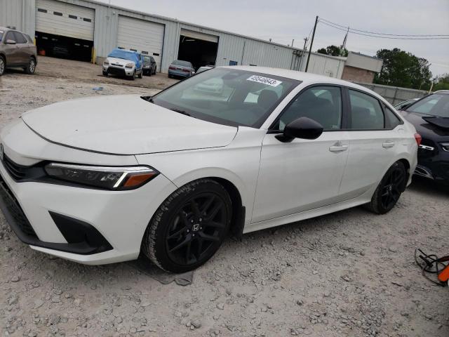2HGFE2F54NH606304 - 2022 HONDA CIVIC SPORT 白色 照片 1