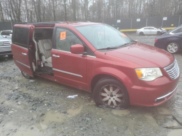 2A4RR8DG5BR631154 - 2011 CHRYSLER TOWN & COU TOURING L BURGUNDY photo 4