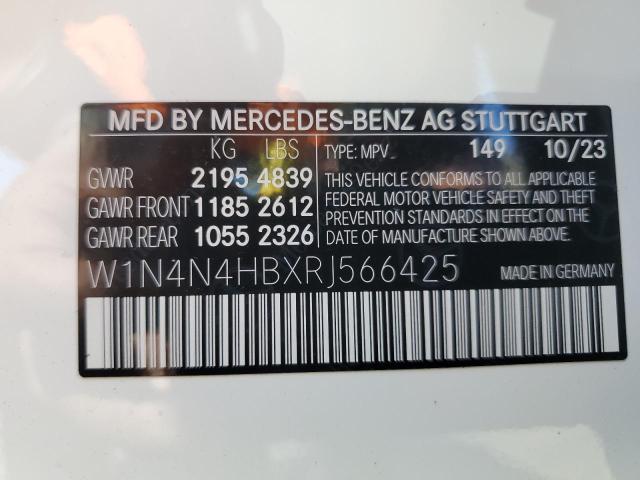 W1N4N4HBXRJ566425 - 2024 MERCEDES-BENZ GLA 250 4MATIC WHITE photo 13