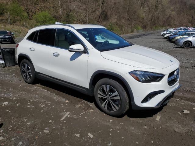 W1N4N4HBXRJ566425 - 2024 MERCEDES-BENZ GLA 250 4MATIC WHITE photo 4