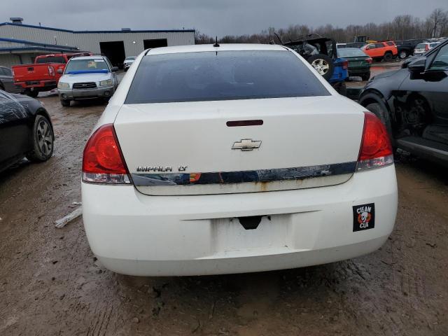 2G1WT58N579341109 - 2007 CHEVROLET IMPALA LT WHITE photo 6