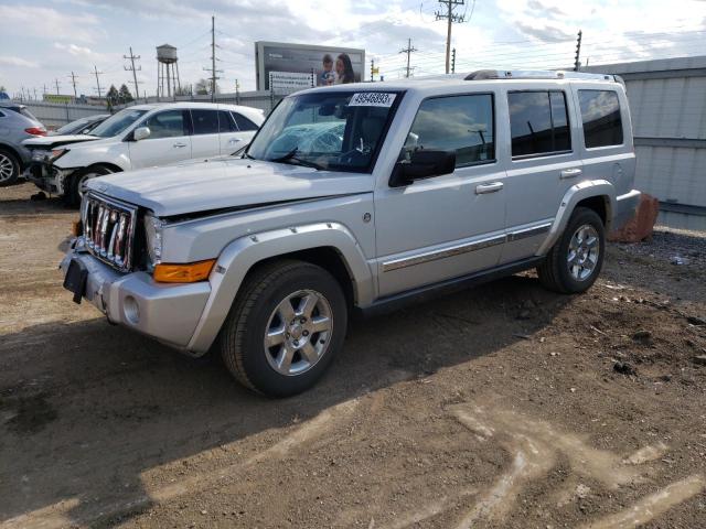 1J8HG58256C141390 - 2006 JEEP COMMANDER LIMITED SILVER photo 1