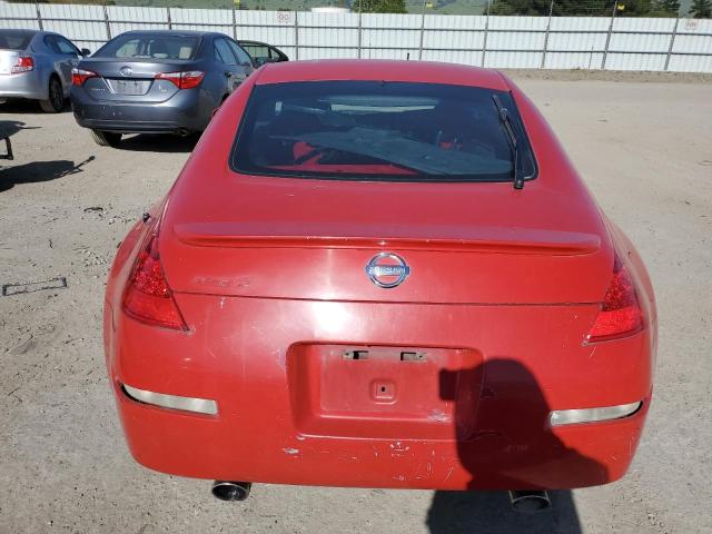 JN1AZ34E53T014354 - 2003 NISSAN 350Z COUPE RED photo 10