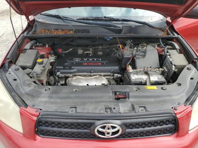 JTMZD33V665011326 - 2006 TOYOTA RAV4 RED photo 12