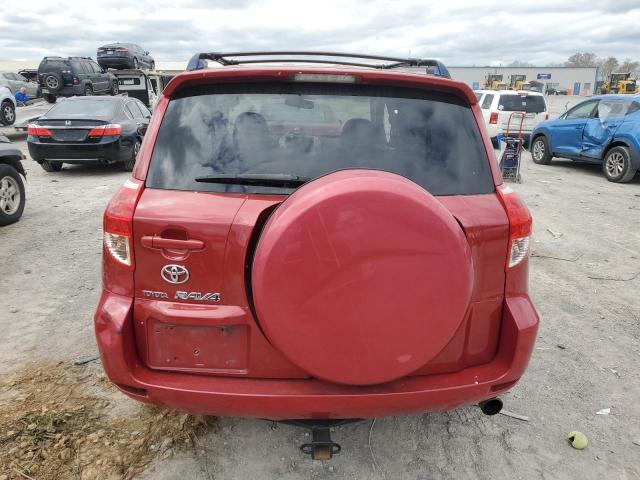 JTMZD33V665011326 - 2006 TOYOTA RAV4 RED photo 6