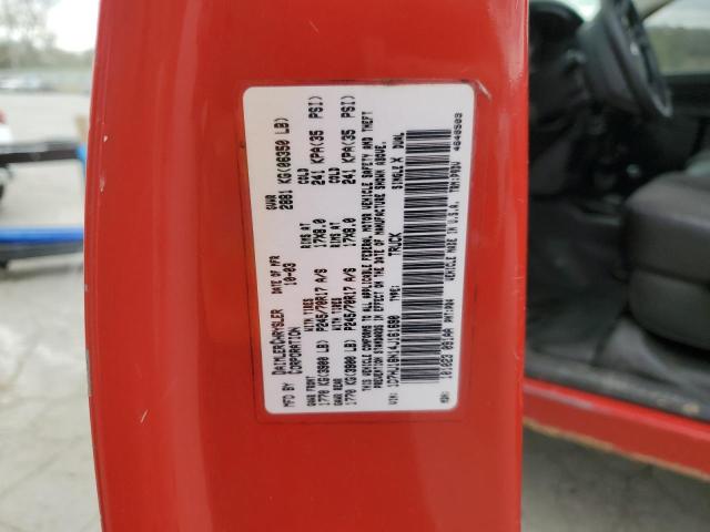 1D7HU16N14J161690 - 2004 DODGE RAM 1500 ST RED photo 13