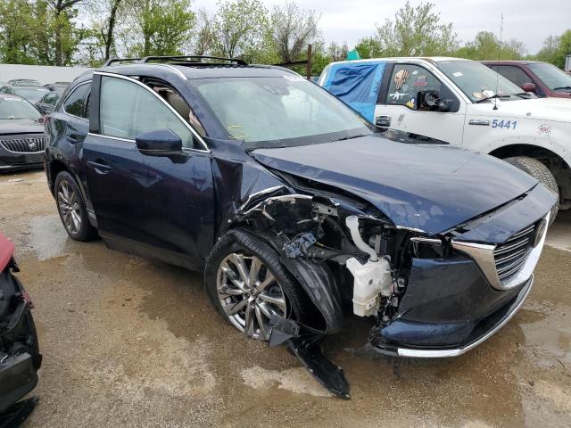 JM3TCBDY8G0125829 - 2016 MAZDA CX-9 GRAND TOURING BLUE photo 4