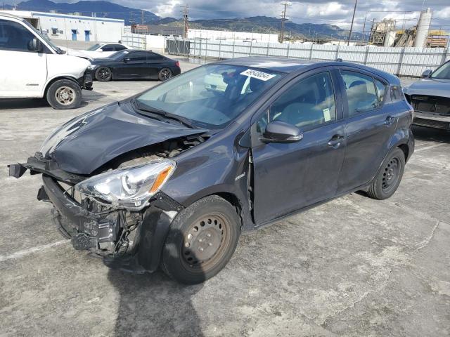 JTDKDTB32G1120702 - 2016 TOYOTA PRIUS C GRAY photo 1