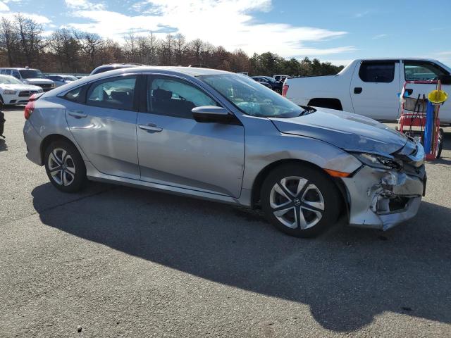 2HGFC2F54JH500550 - 2018 HONDA CIVIC LX SILVER photo 4