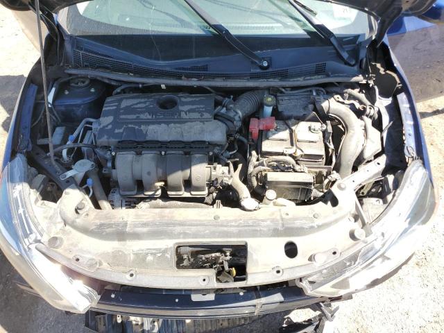 3N1AB7AP2KY305708 - 2019 NISSAN SENTRA S BLUE photo 11