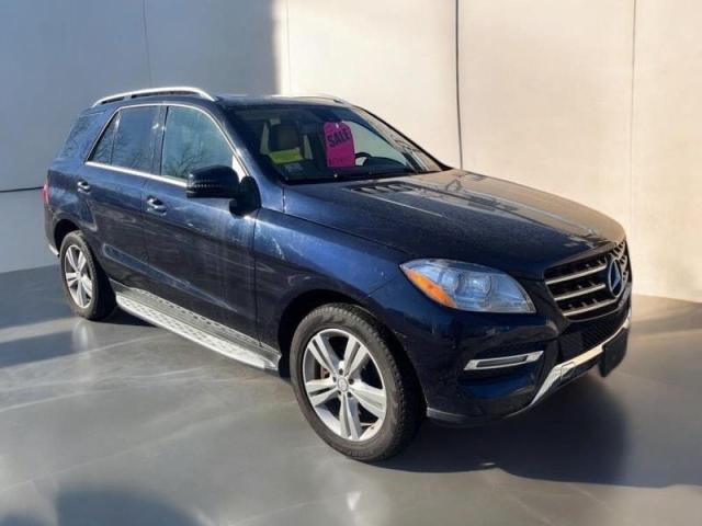 4JGDA5HB7FA48093X - 2015 MERCEDES-BENZ ML 350 4MATIC BLUE photo 1