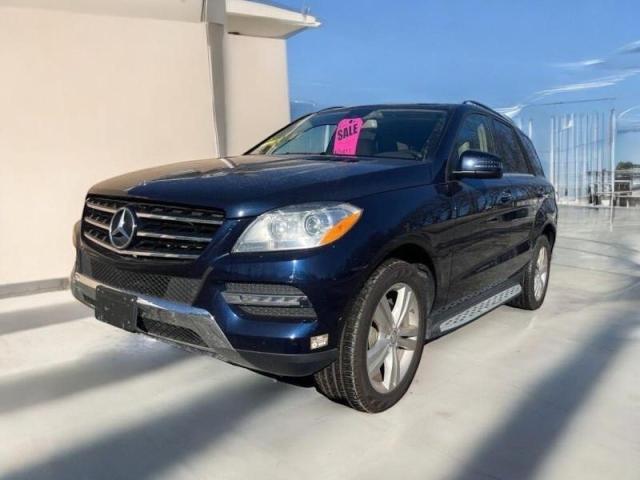 4JGDA5HB7FA48093X - 2015 MERCEDES-BENZ ML 350 4MATIC BLUE photo 2