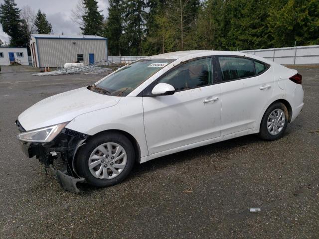 5NPD74LF4KH443388 - 2019 HYUNDAI ELANTRA SE WHITE photo 1