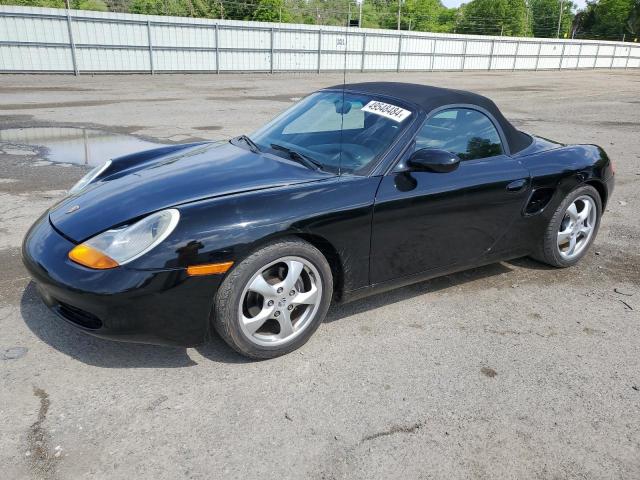 WP0CA29812U622777 - 2002 PORSCHE BOXSTER BLACK photo 1