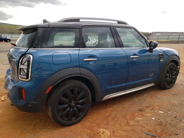 WMZ43BR00N3N35309 - 2022 MINI COOPER COUNTRYMAN ALL4 BLUE photo 3