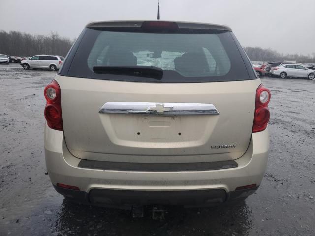 2CNALBEC0B6209268 - 2011 CHEVROLET EQUINOX LS TAN photo 6