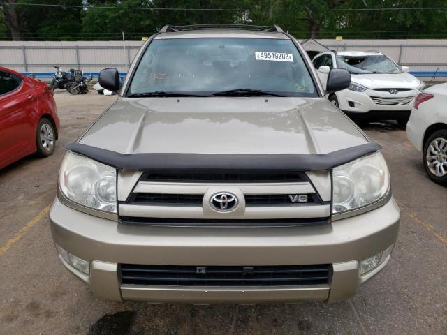 JTEZT14R438001960 - 2003 TOYOTA 4RUNNER SR5 GOLD photo 5