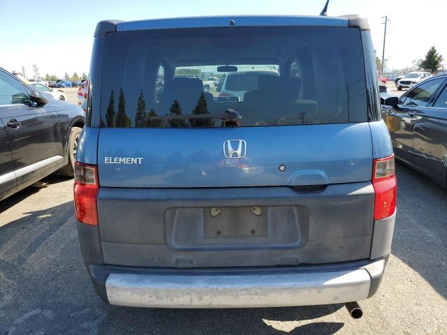 5J6YH18377L009670 - 2007 HONDA ELEMENT LX BLUE photo 6