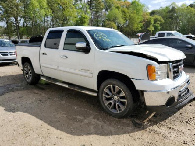 3GTP1VE00BG108571 - 2011 GMC SIERRA C1500 SLE WHITE photo 4