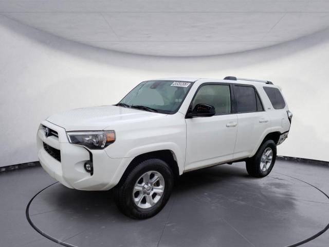 JTEMU5JR8M5896939 - 2021 TOYOTA 4RUNNER SR5/SR5 PREMIUM WHITE photo 1