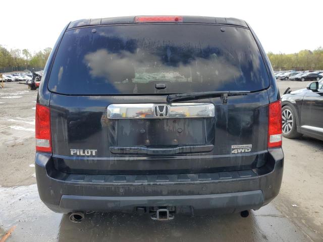 5FNYF4H92BB052195 - 2011 HONDA PILOT TOURING BLACK photo 6