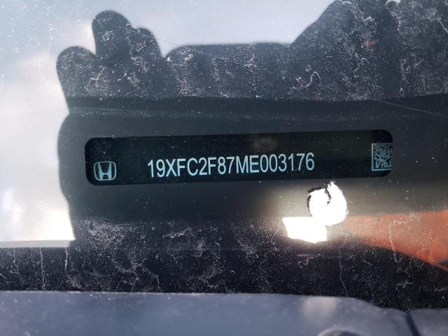 19XFC2F87ME003176 - 2021 HONDA CIVIC SPORT 白色 照片 12