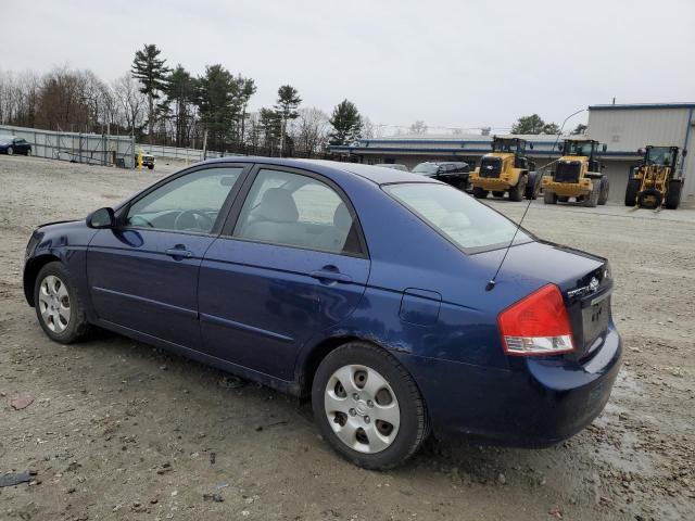 KNAFE122785549576 - 2008 KIA SPECTRA EX BLUE photo 2