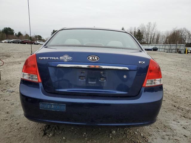 KNAFE122785549576 - 2008 KIA SPECTRA EX BLUE photo 6