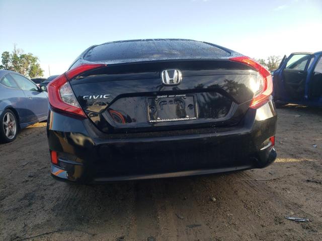 19XFC2F58JE003754 - 2018 HONDA CIVIC LX BLACK photo 6