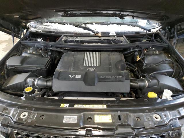 SALMP1E48BA330876 - 2011 LAND ROVER RANGE ROVE AUTOBIOGRAPHY BLACK photo 12