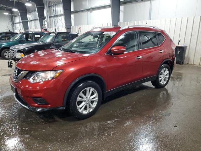 KNMAT2MV2FP543749 - 2015 NISSAN ROGUE S RED photo 1
