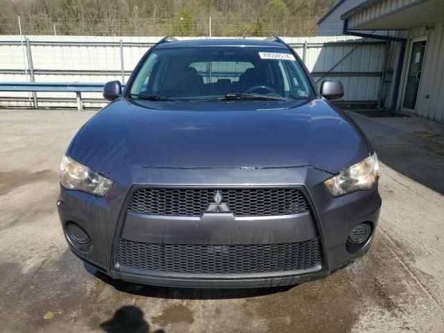 JA4AS2AW2AZ019122 - 2010 MITSUBISHI OUTLANDER ES CHARCOAL photo 5