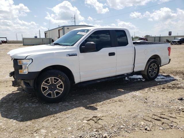 1FTEX1CF9HKC30398 - 2017 FORD F150 SUPER CAB WHITE photo 1