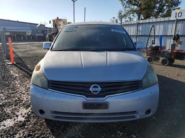 5N1BV28U57N119507 - 2007 NISSAN QUEST S SILVER photo 5