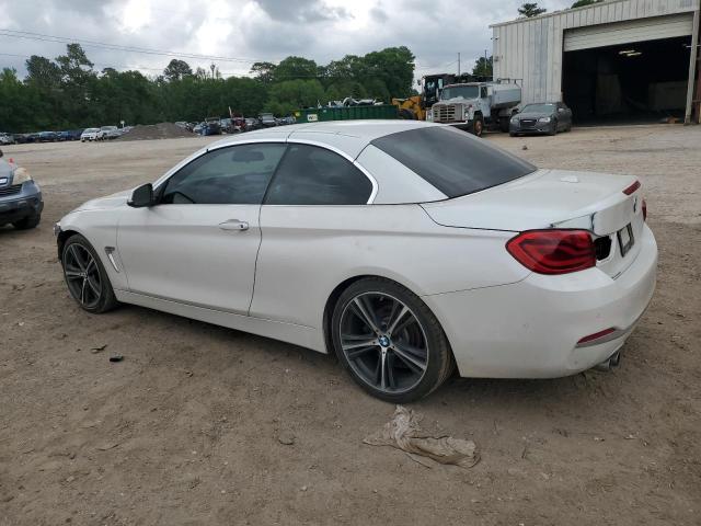 WBA4Z1C5XJEE41434 - 2018 BMW 430I WHITE photo 2