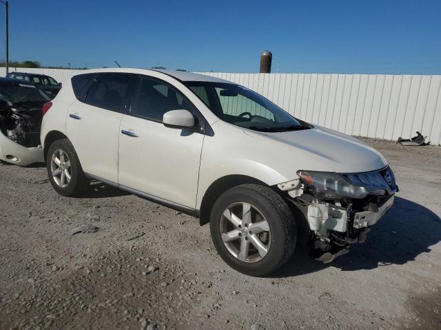 JN8AZ1MU8AW006130 - 2010 NISSAN MURANO S WHITE photo 4