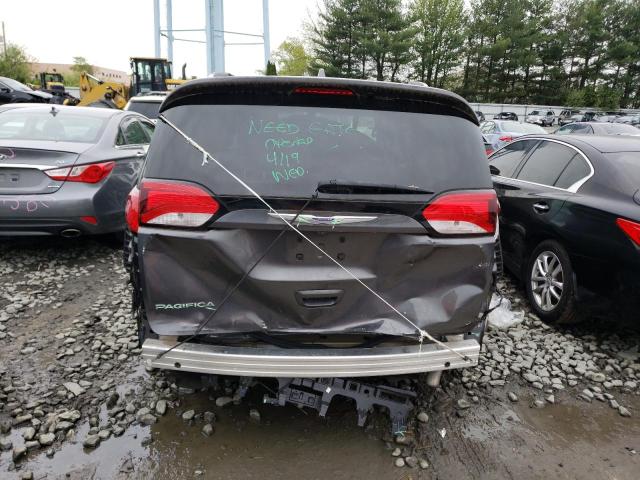 2C4RC1BG5JR294954 - 2018 CHRYSLER PACIFICA TOURING L Մոխրագույն լուսանկար 6
