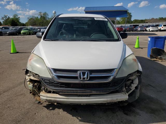 5J6RE3H31BL002781 - 2011 HONDA CR-V LX WHITE photo 5