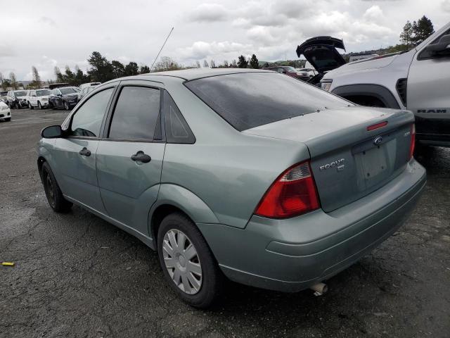 1FAFP34N35W121936 - 2005 FORD FOCUS ZX4 GREEN photo 2