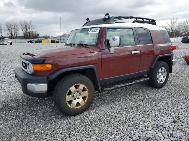 JTEBU4BF3AK097444 - 2010 TOYOTA FJ CRUISER MAROON photo 1