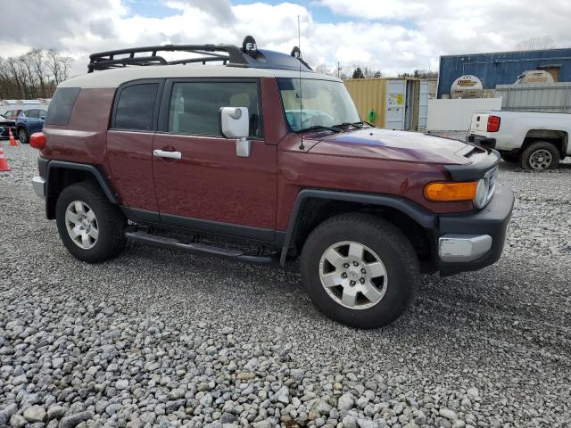 JTEBU4BF3AK097444 - 2010 TOYOTA FJ CRUISER MAROON photo 4