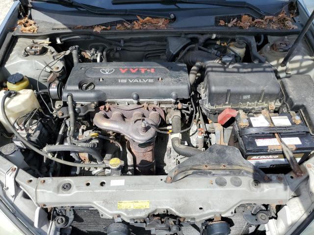 4T1BE32K85U582824 - 2005 TOYOTA CAMRY LE GREEN photo 11