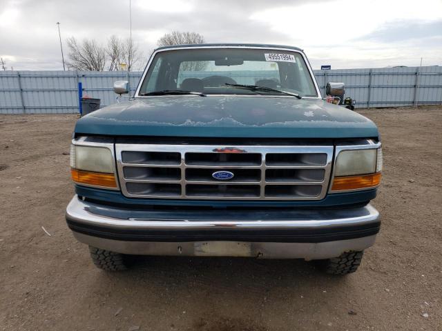 1FTEX14NXPKB47437 - 1993 FORD F150 TEAL photo 5