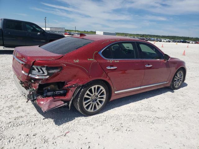 JTHGL1EF9G5057057 - 2016 LEXUS LS 460L RED photo 3